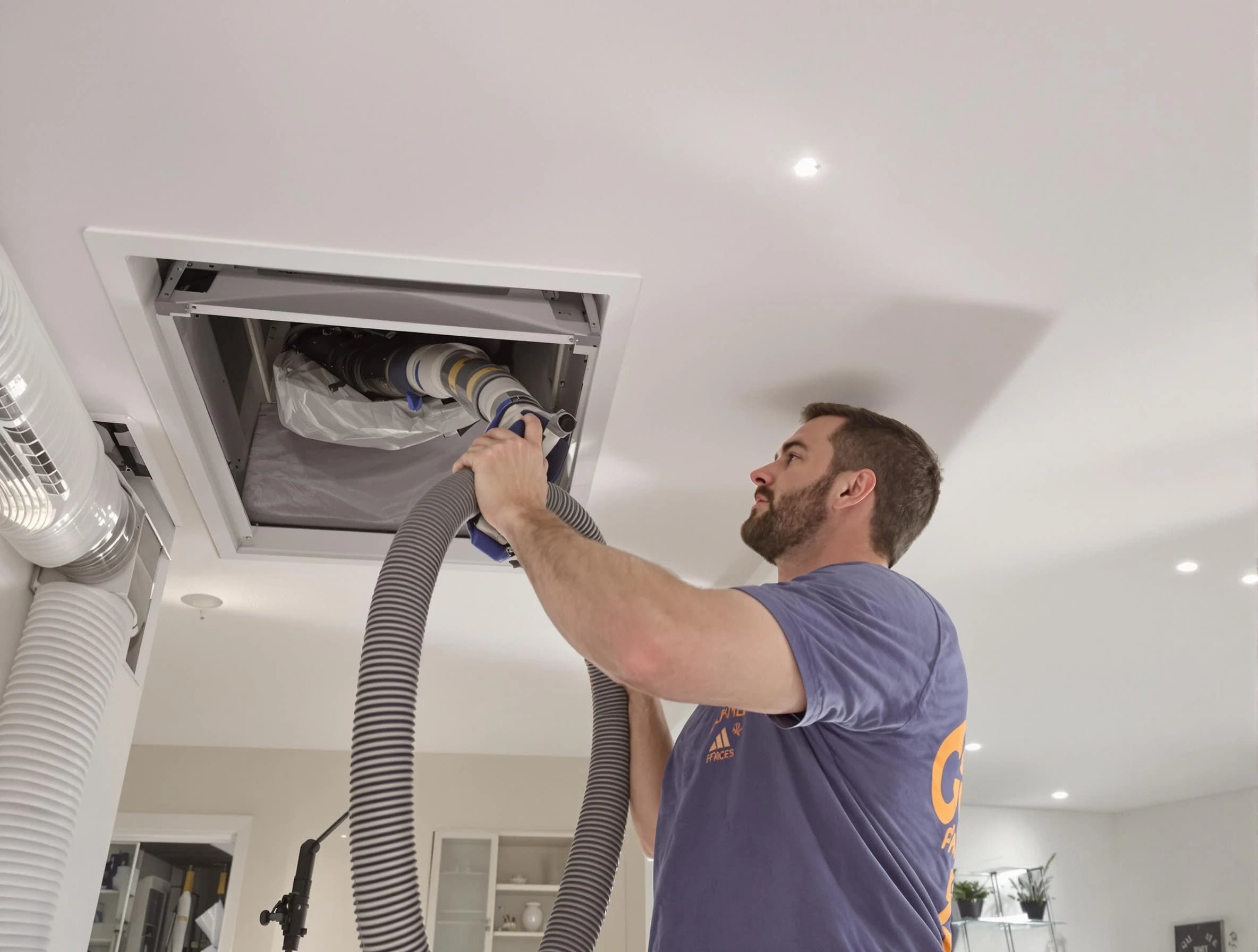 Precision indoor duct cleaning by Acworth Air Duct Cleaning in Acworth
