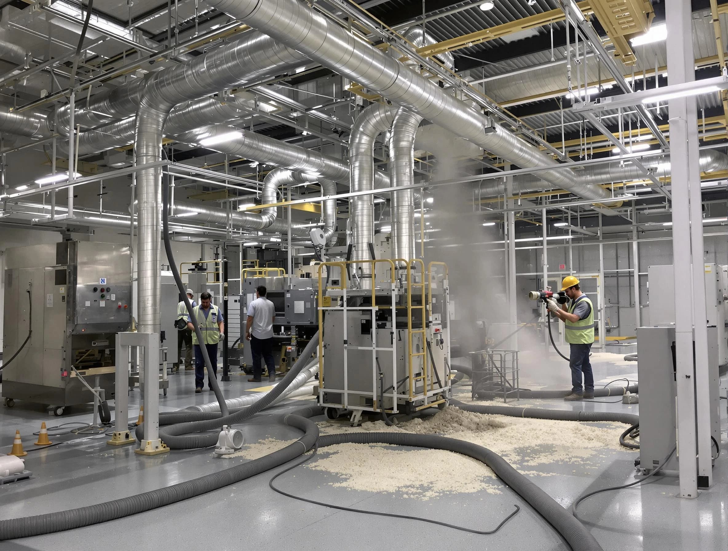 Heavy-duty industrial duct cleaning by Acworth Air Duct Cleaning in Acworth