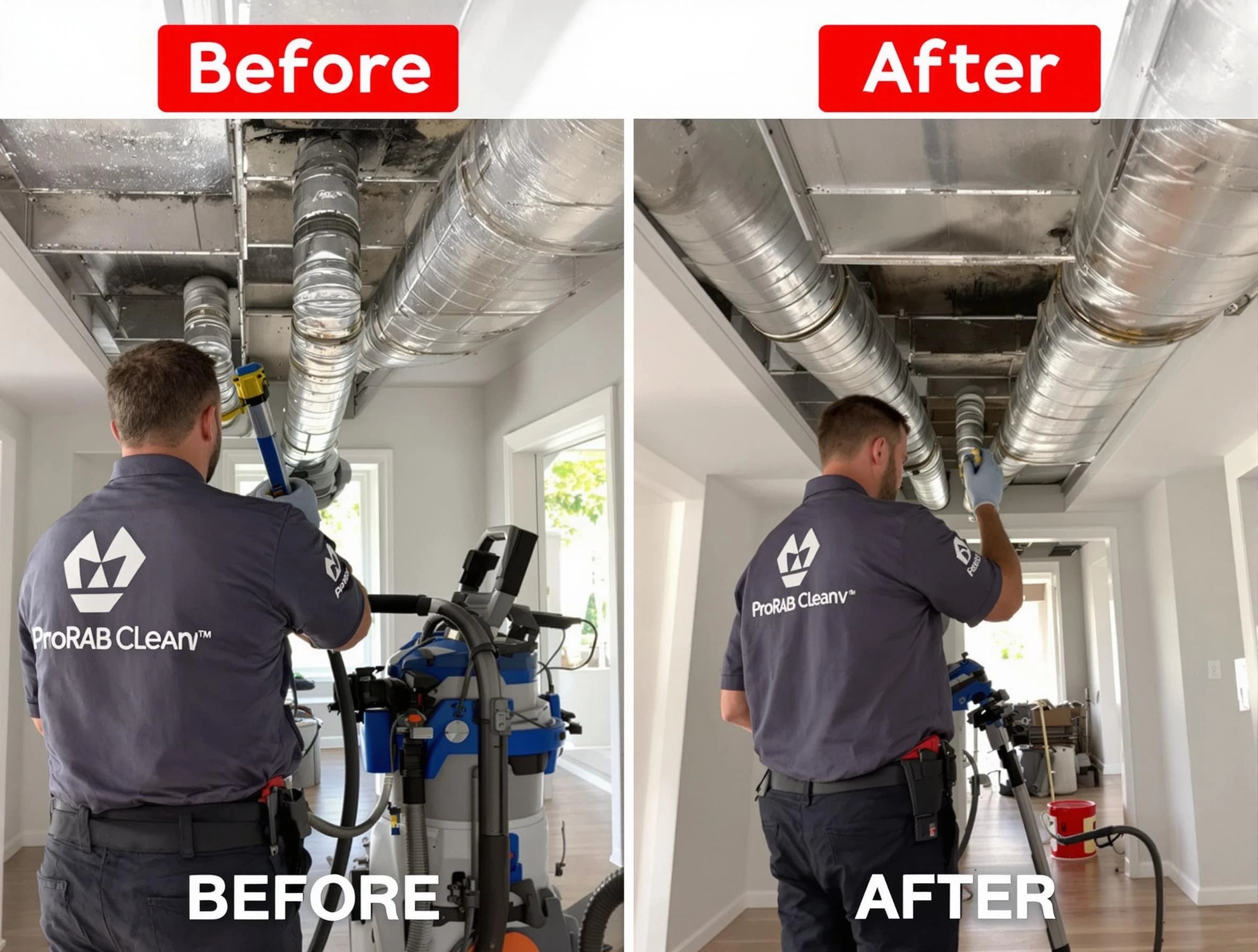 Acworth Air Duct Cleaning expert performing thorough residential duct cleaning in a Acworth home