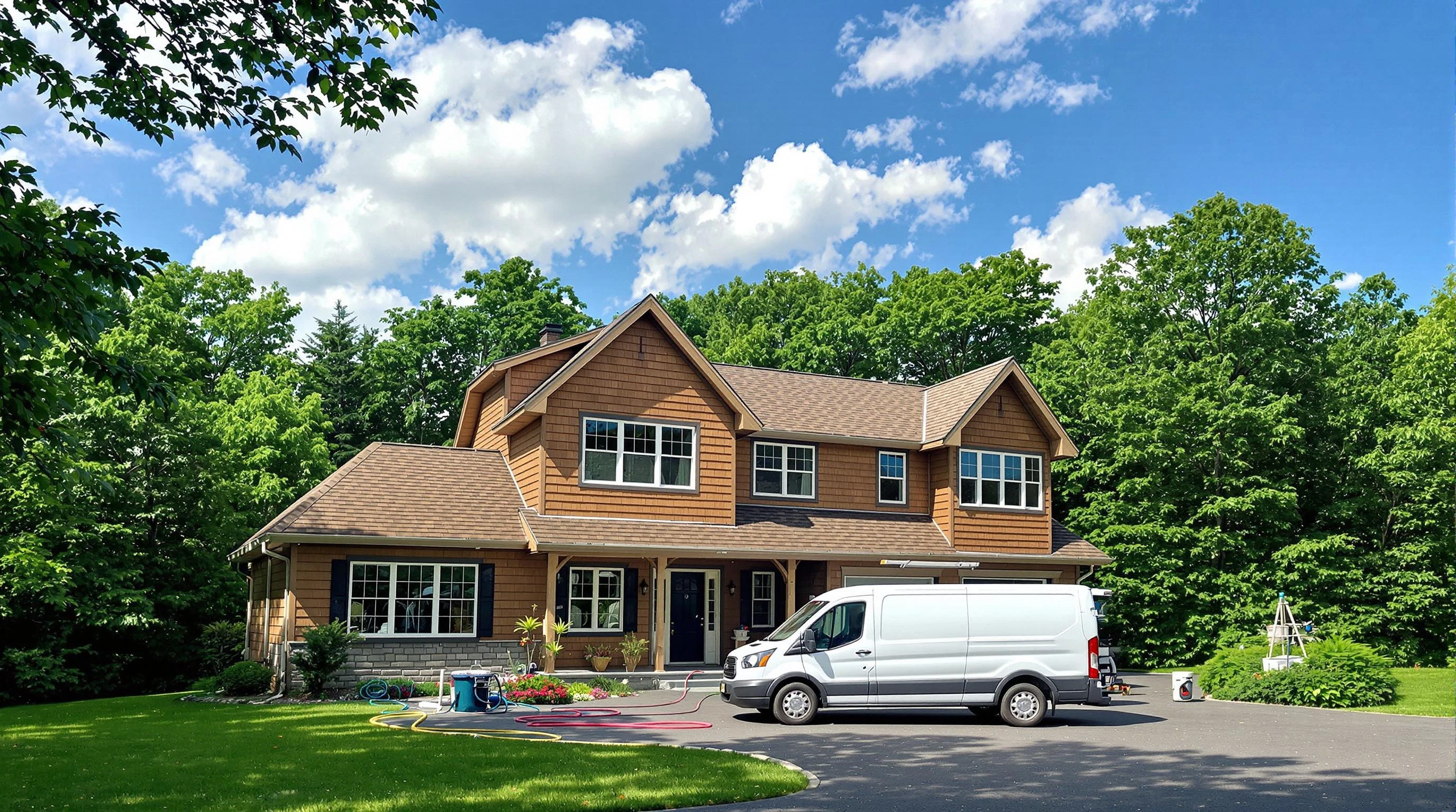 Acworth Air Duct Cleaning air duct cleaning crew working in Woodstock, GA