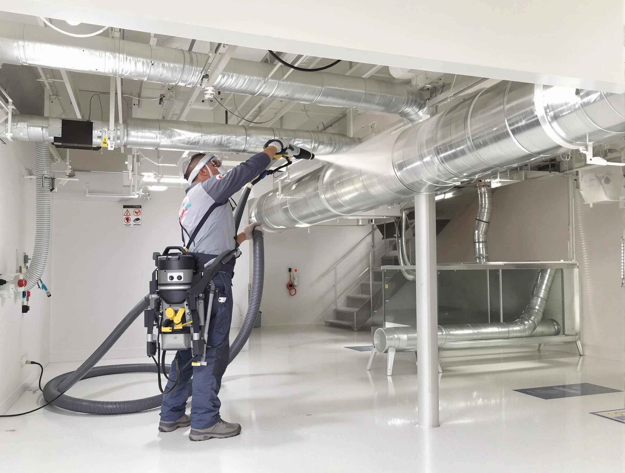 Professional central duct cleaning by Acworth Air Duct Cleaning in Acworth