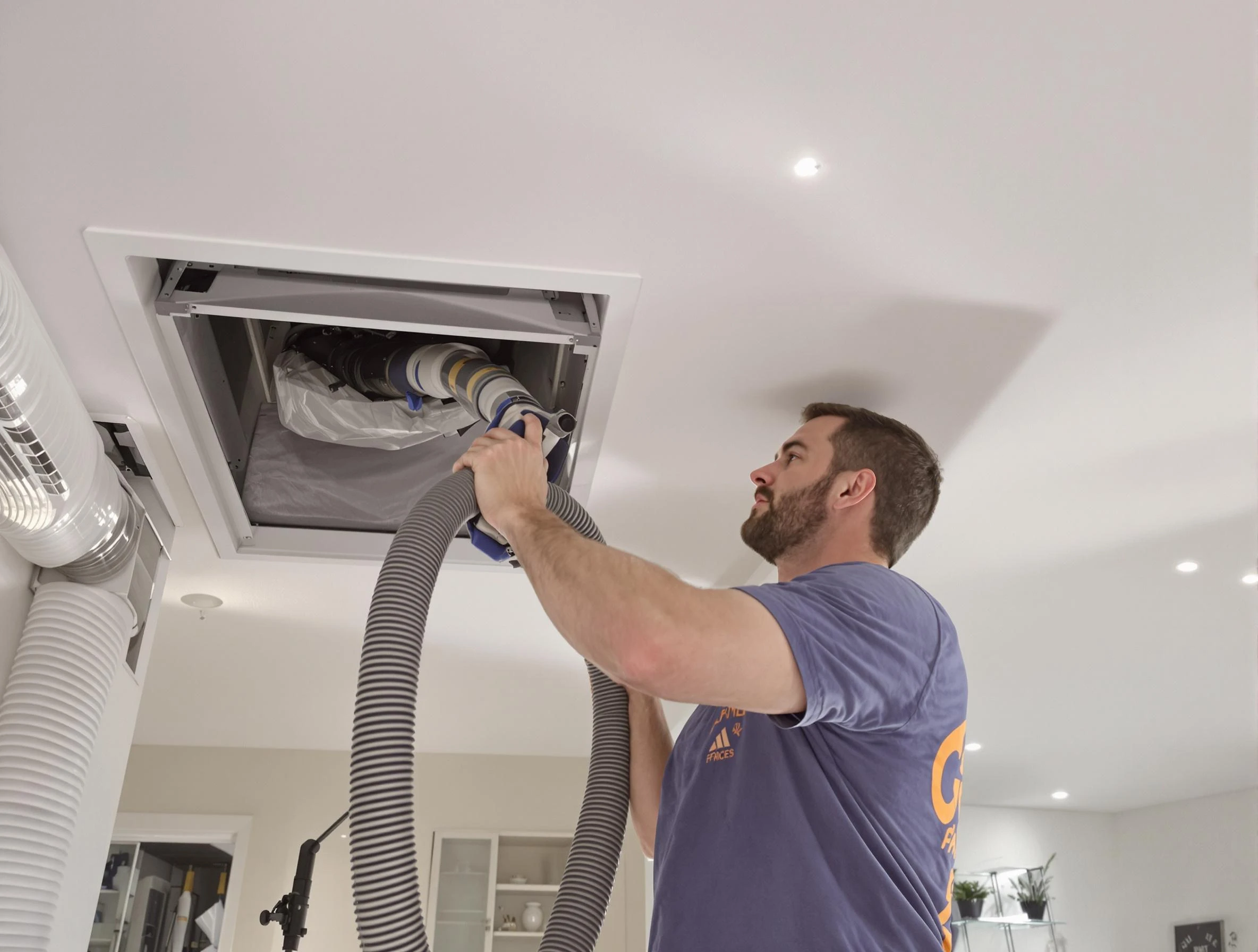 Precision indoor duct cleaning by Acworth Air Duct Cleaning in Acworth
